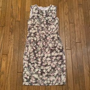 Ann Taylor LOFT Floral Lavender Dress